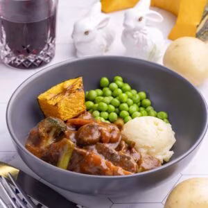 Petite Hearty Beef and Vegetable Casserole
