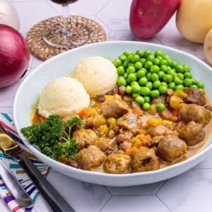 Petite Old Style Curried Sausages