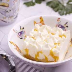 Mango and Peach Cheesecake