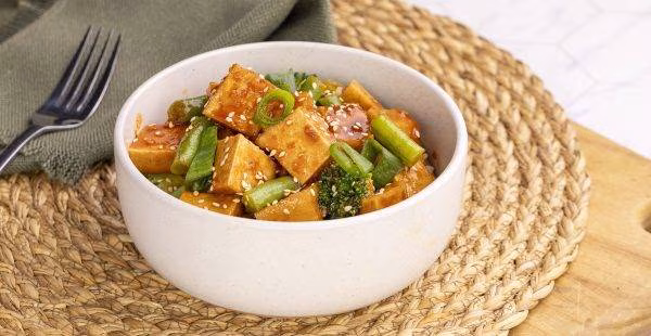 Korean Gochujang Tofu and Rice