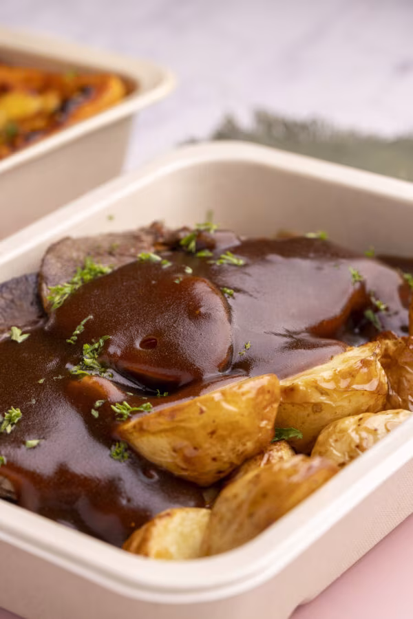 Extra Large Roast Lamb Roasted Potatoes Pumpkin and Gravy