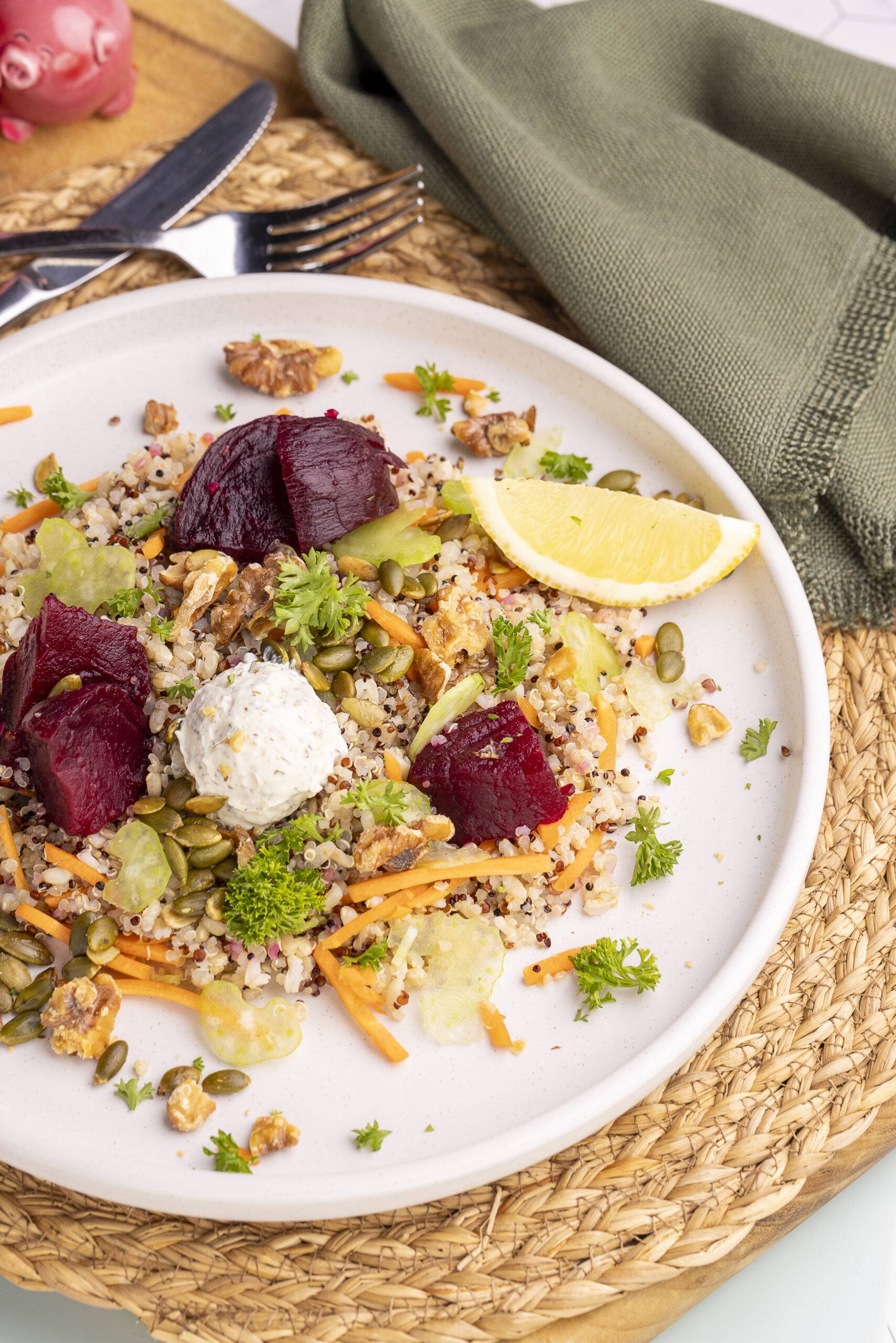 Balsamic Glazed Beetroot and Quinoa Salad - Image 2